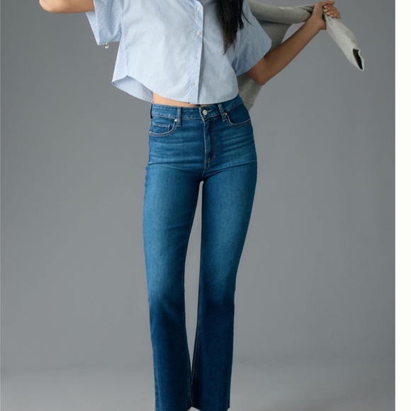 PAIGE Denim - NWT Women’s Paige Denim Cindy High Rise Straight Ankle Size 30